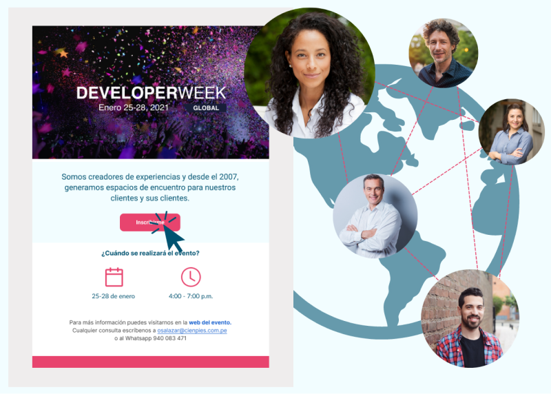 Creamos eventos de todo tipo y tamaño